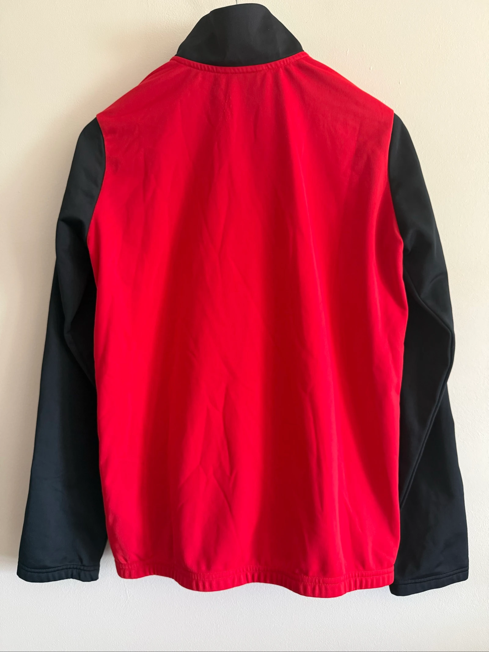 Veste de Esporte Nike Infantil XL 158-170 cm / 13-15 anos Vermelho e Preto – Muito Bom Estado – photo 2